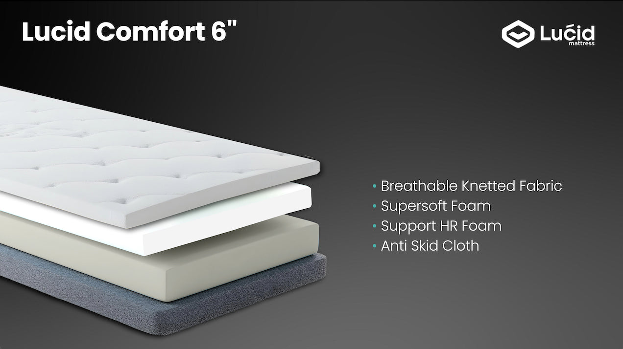 Lucid Comfort Mattress