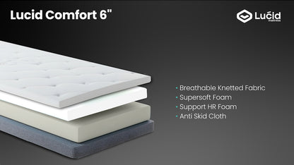 Lucid Comfort Mattress